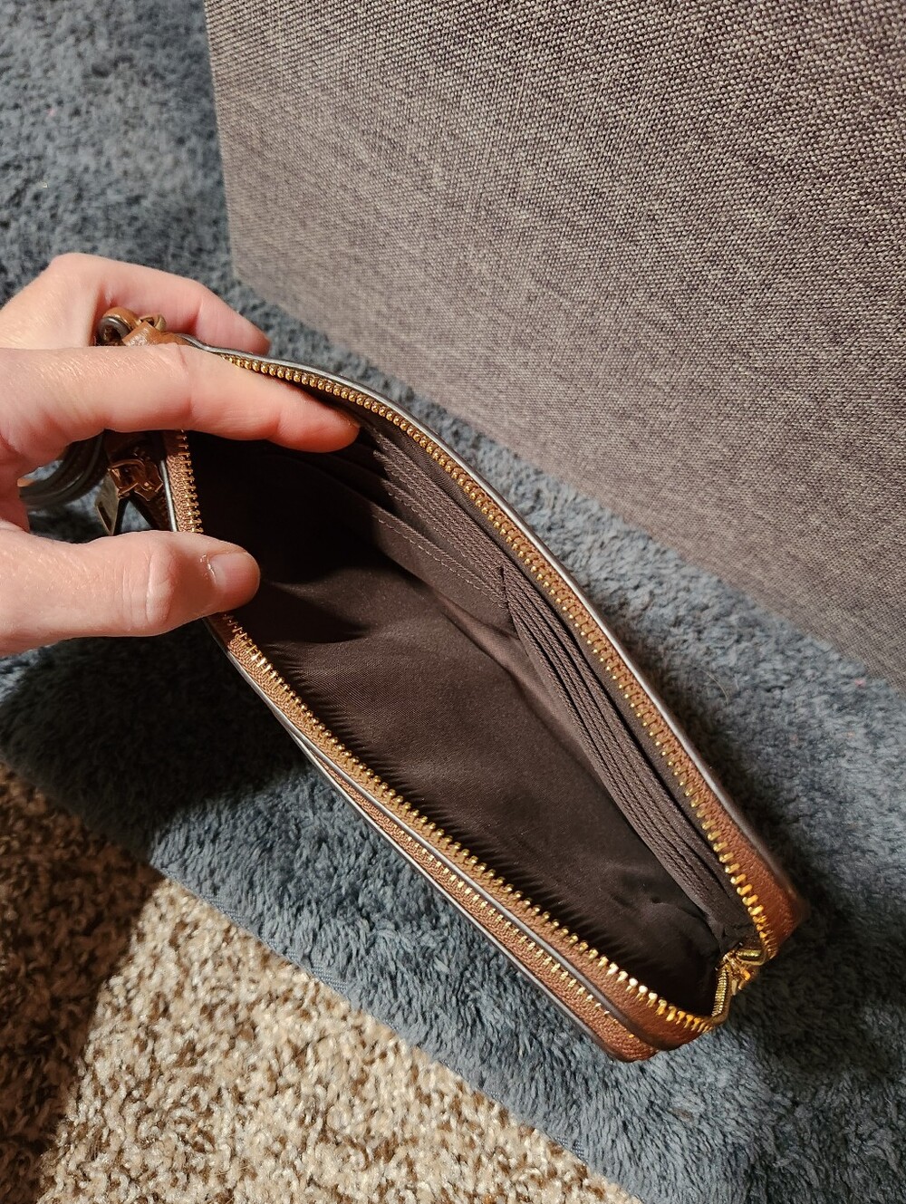 Coach Double Zip Large Wallet - Picture 6 of 10